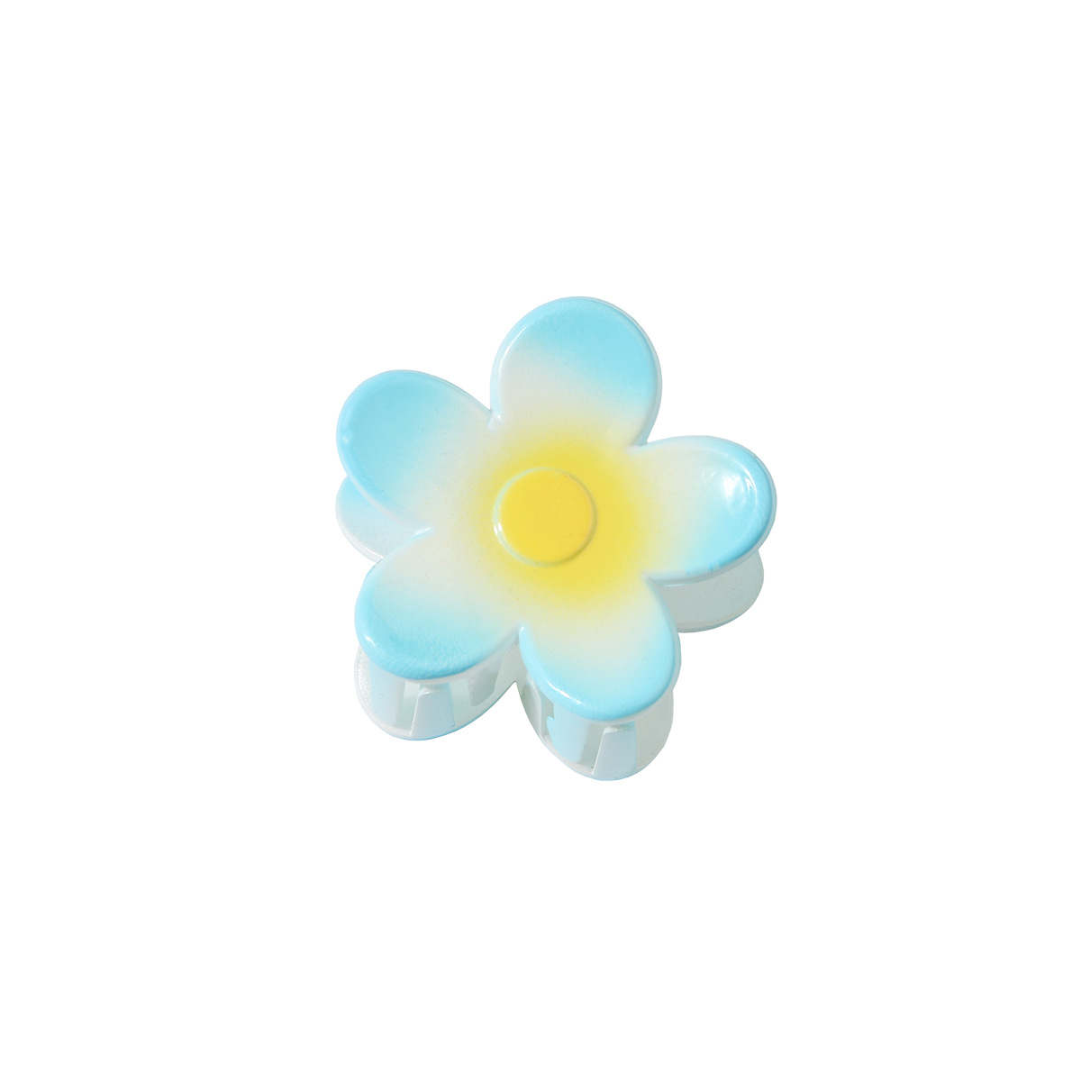 4.5CM five-petal flowers - blue
