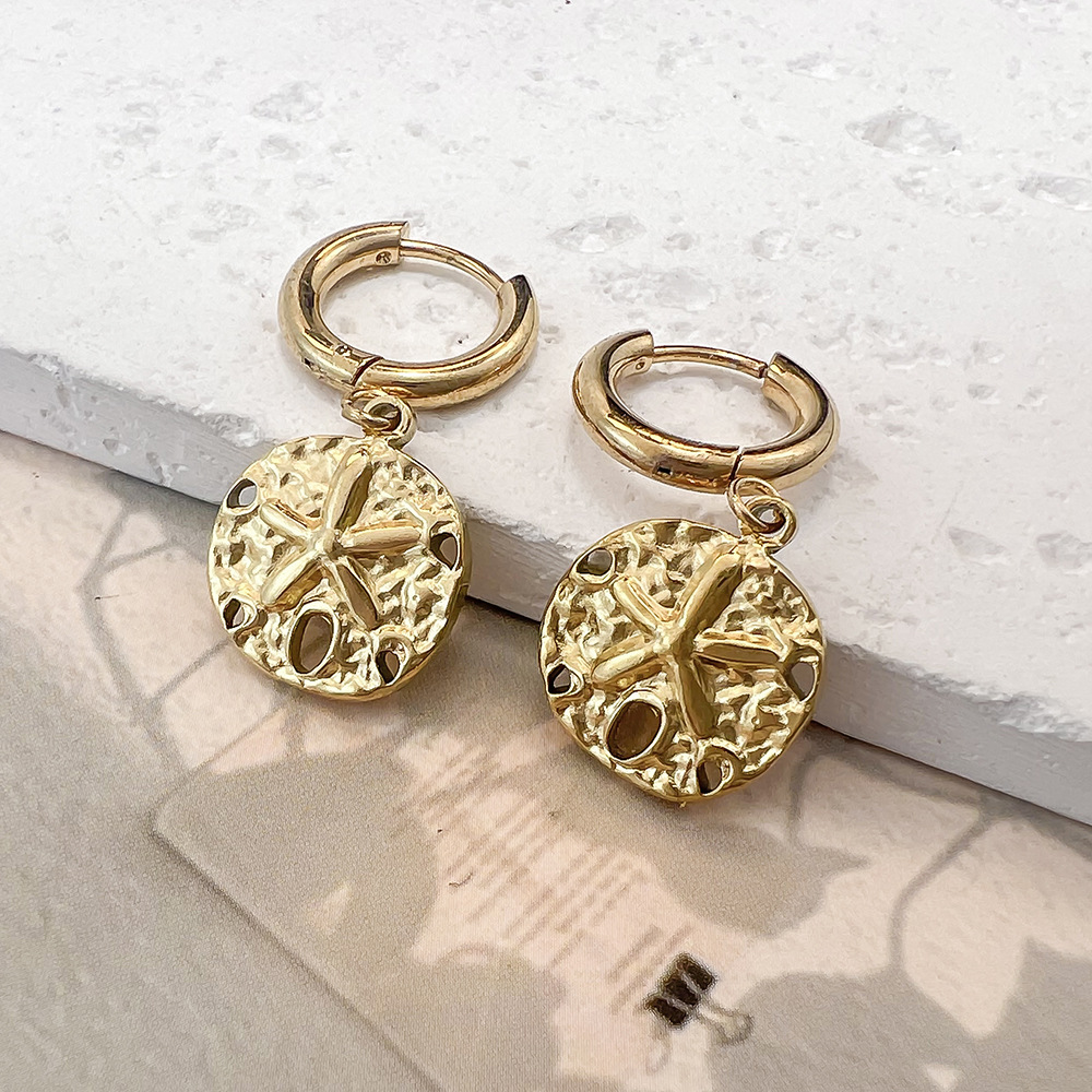 Starfish-gold (earrings)