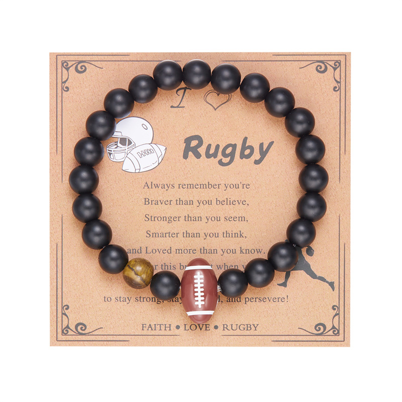 3:Rugby football - elastic 16cm
