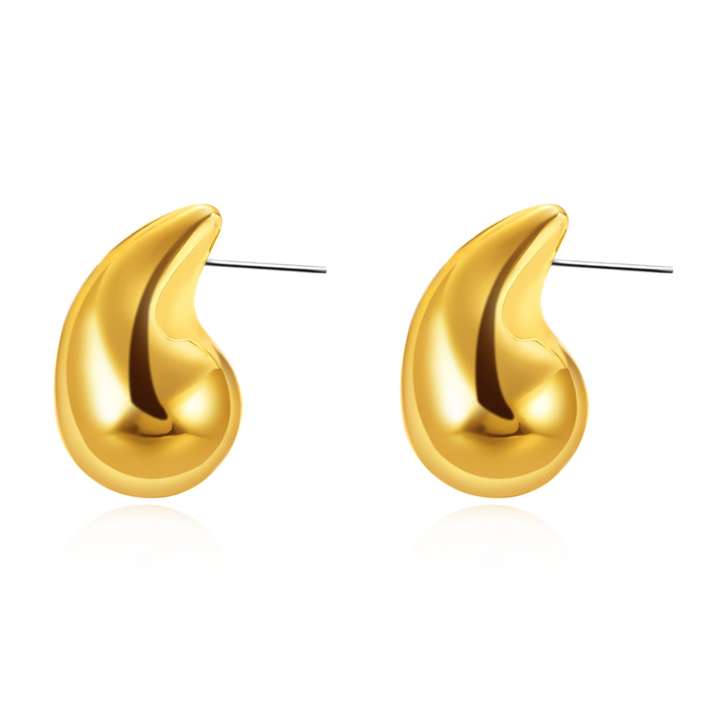 Stud earrings - Gold