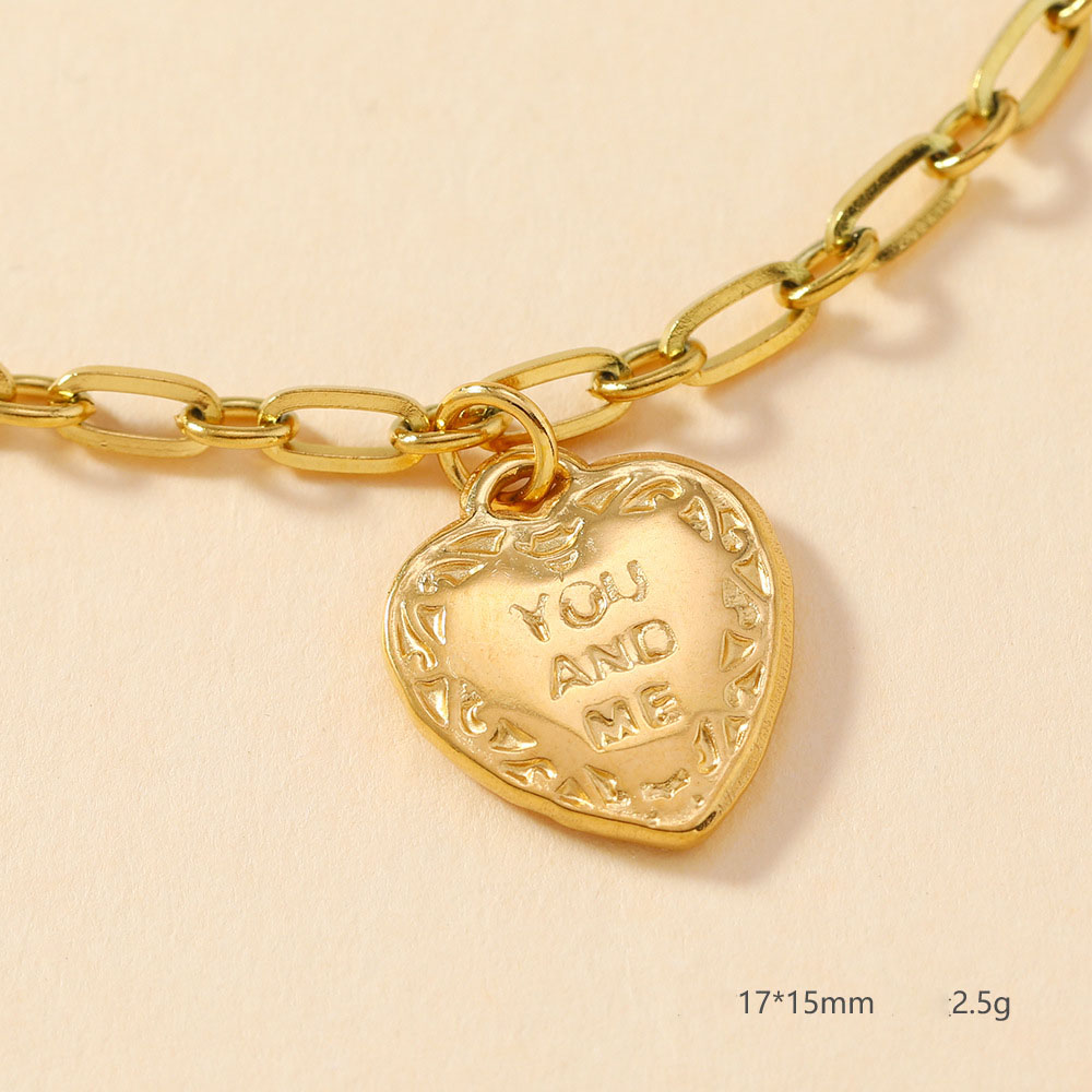 You and me love pendant