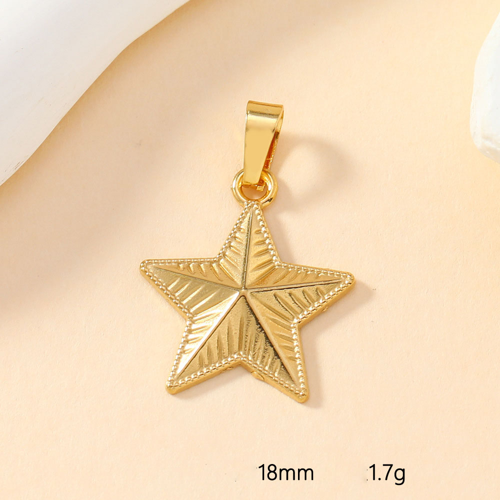 Pentagram star pendant