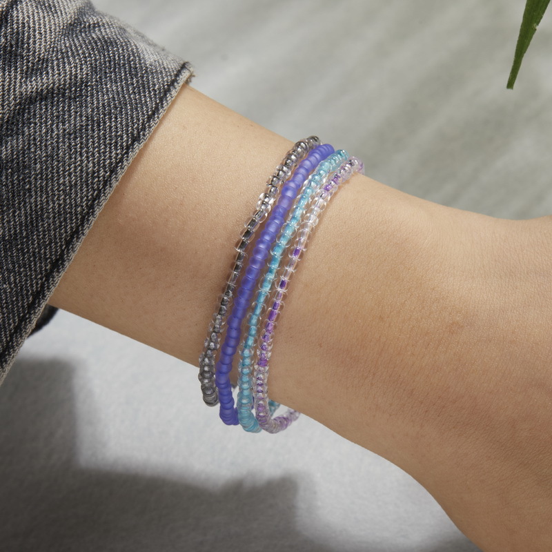 Bracelet - purple blue 18cm