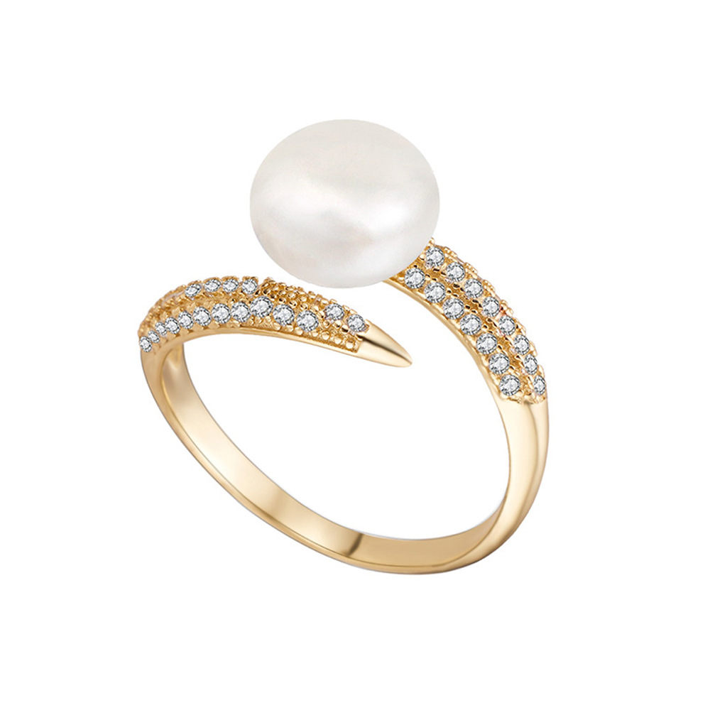 Yellow gold - Pearl