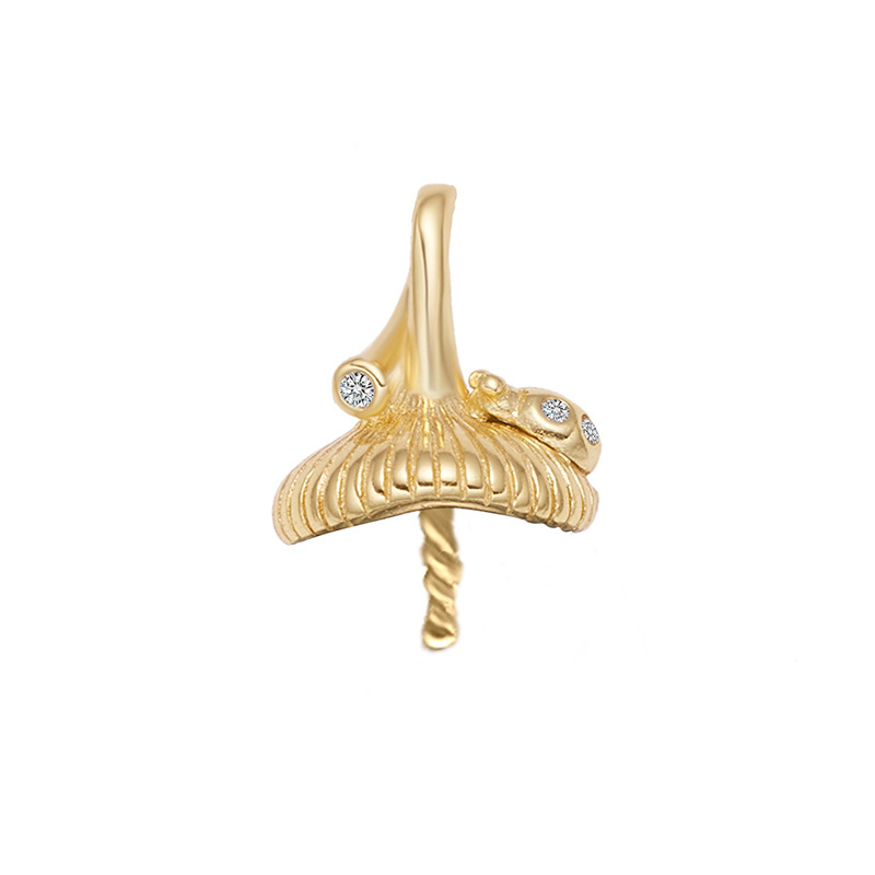 Pendant - Gold - Air support -8mm