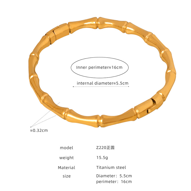 Z220- Round gold