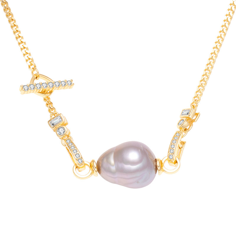 Yellow gold - Pearl