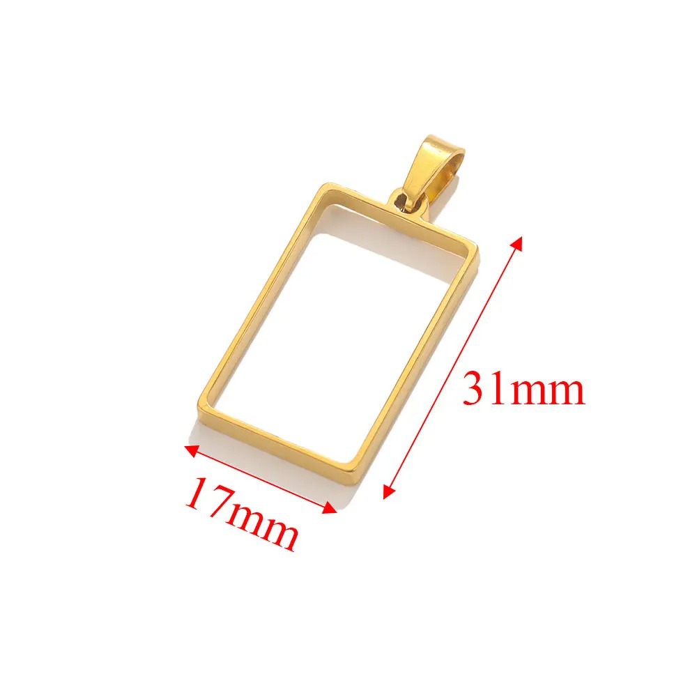 16:Gold-short rectangle