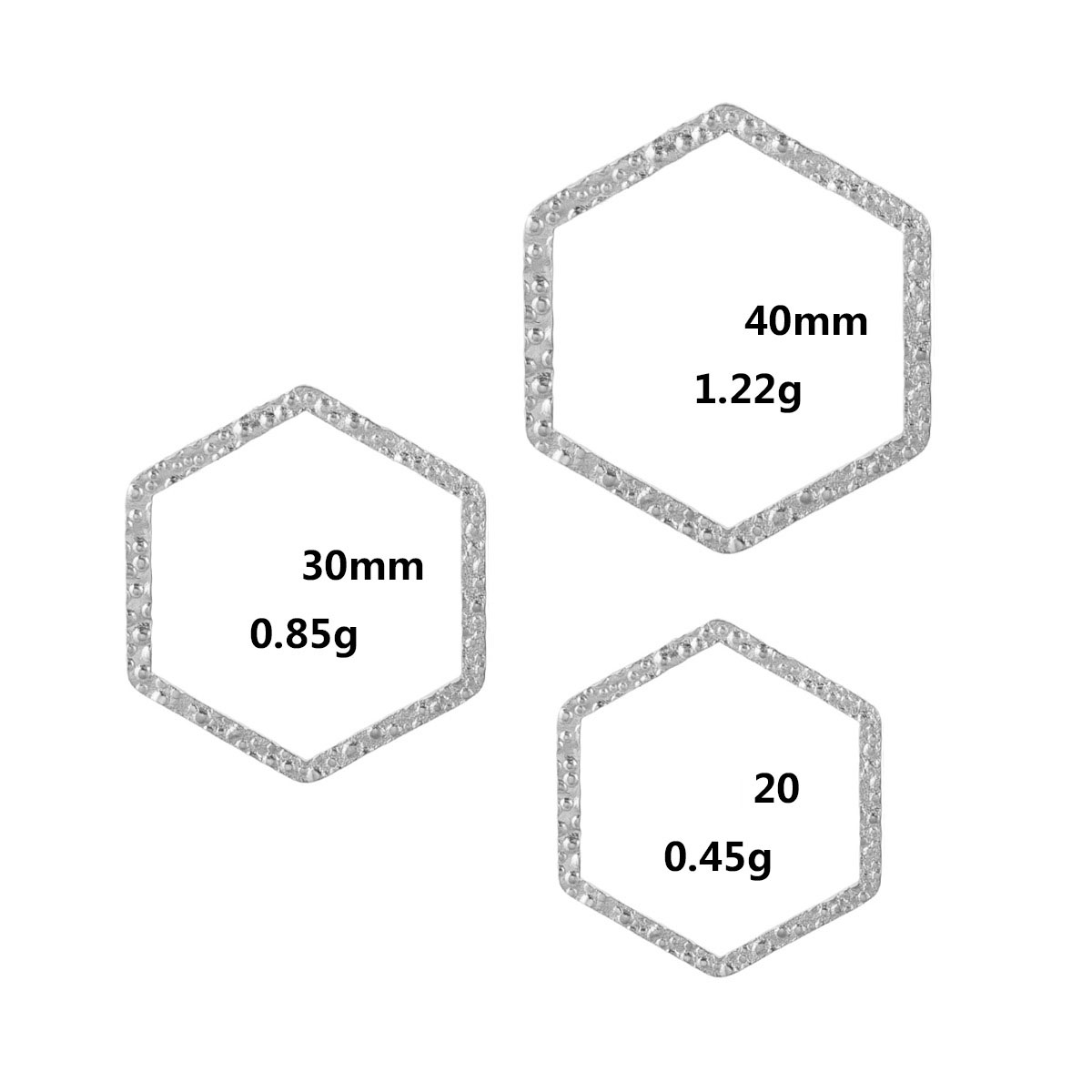 Hexagon - Steel Color