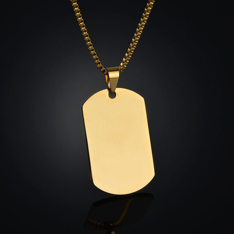 Gold necklace -50cm