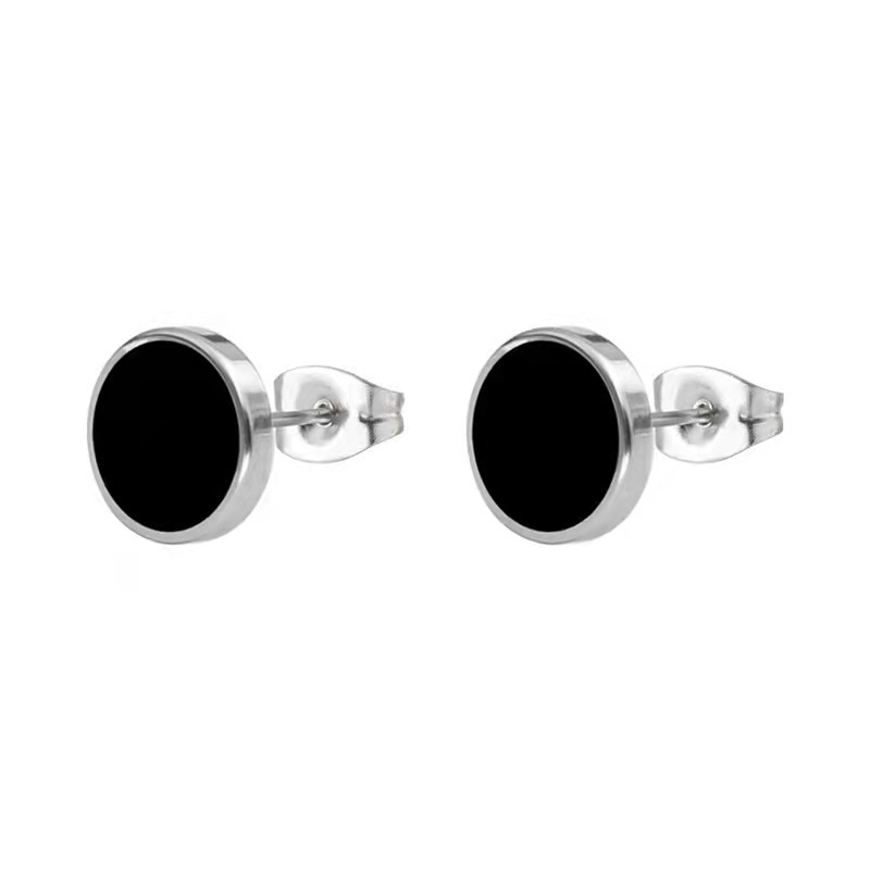 7:Steel color 6mm with black oil drops