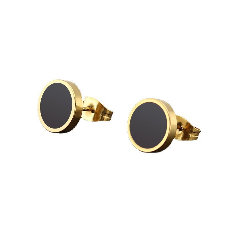 17:Golden 6mm with black oil drops