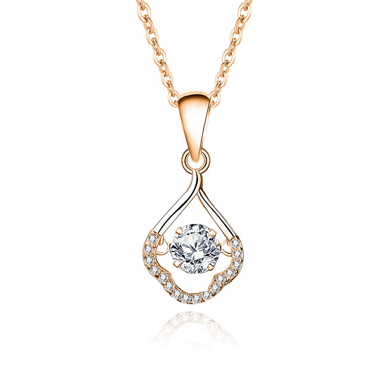 2:Mossan white diamond rose gold