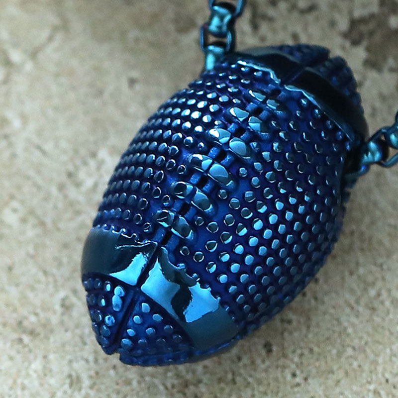 4:Blue single pendant