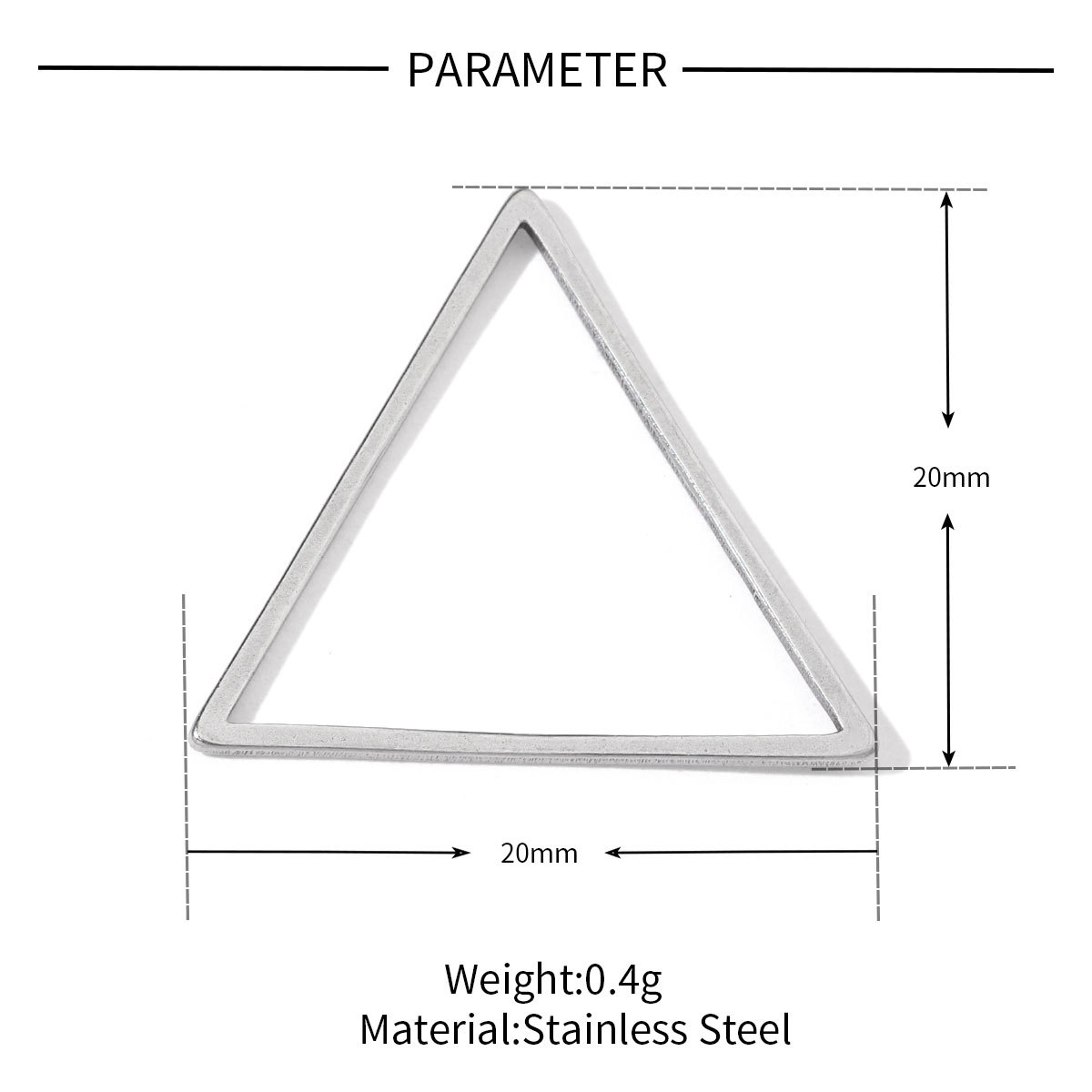 3:Steel triangle