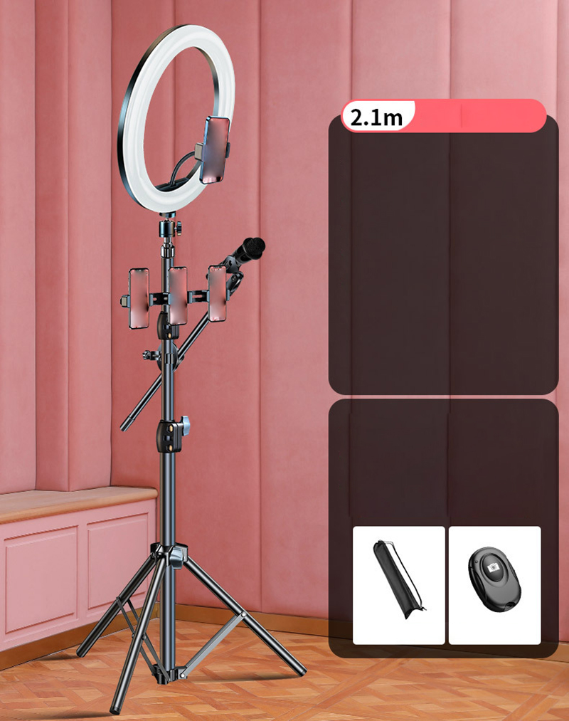 13 inch AR light - four stand -2.1M stand - microphone stand