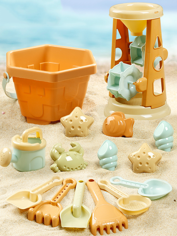 ins Sand bucket hourglass 15 pieces