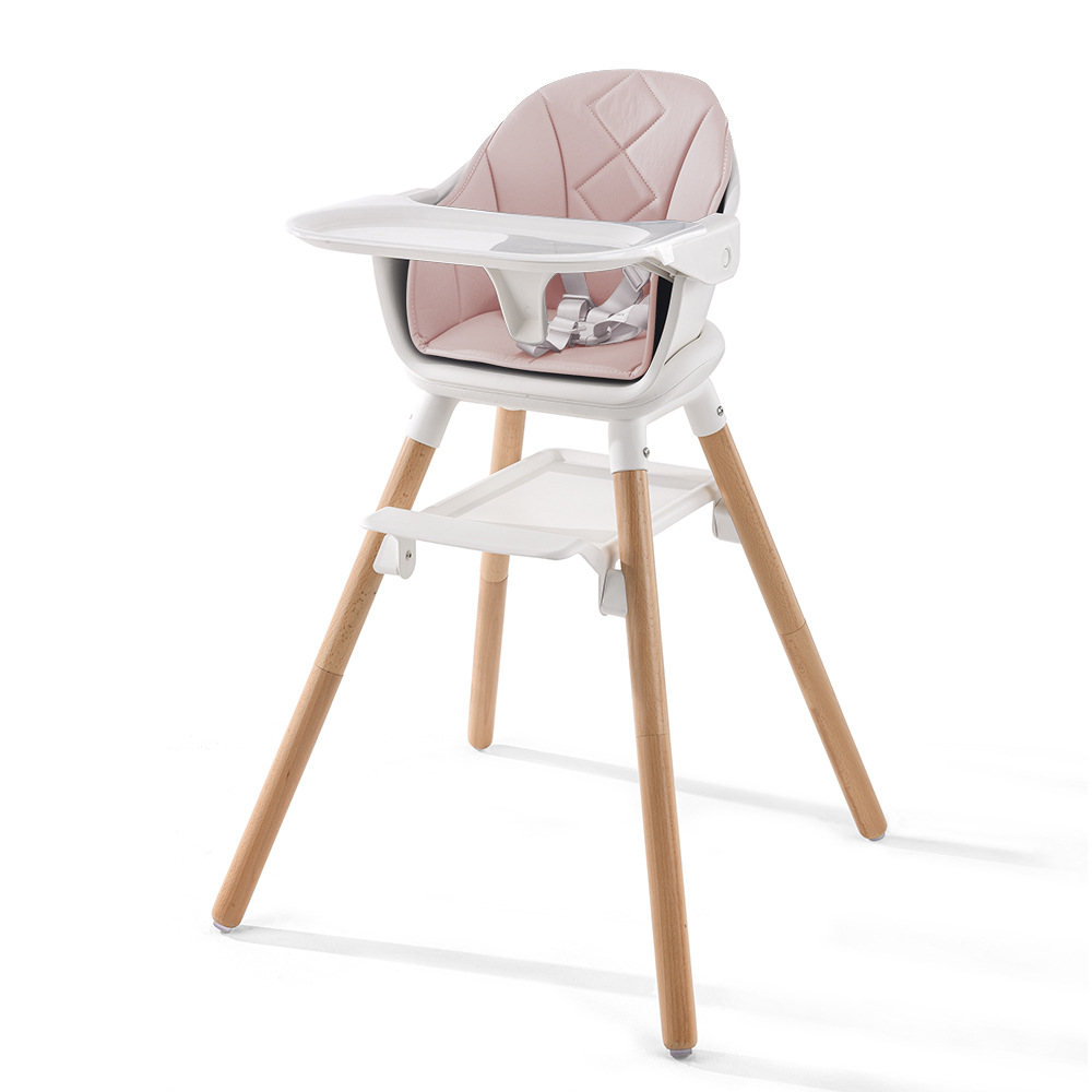 White chair (pink cushion with clear plate)
