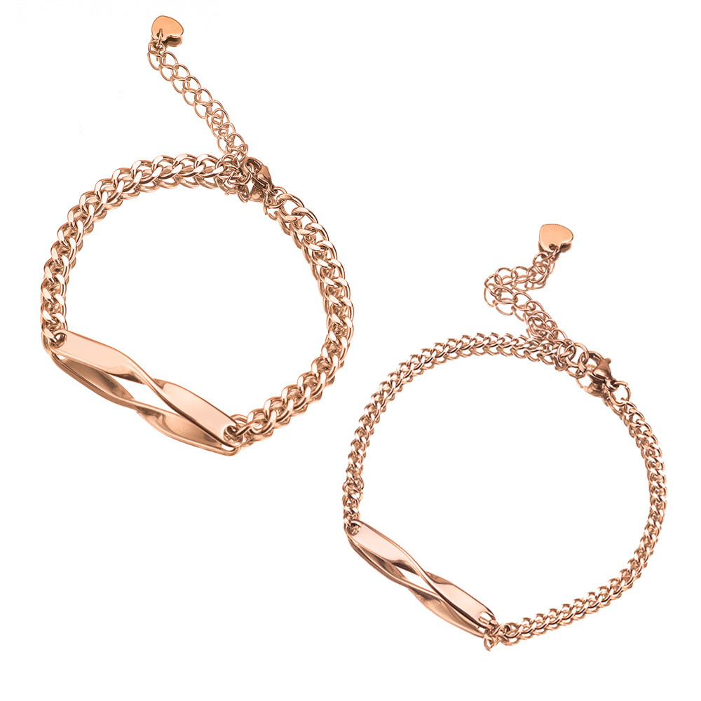 Rose gold couple