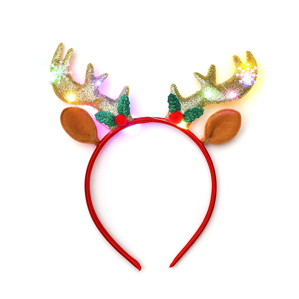 Style 6 [ Luminescent ear antlers gold ] 21 * 18cm