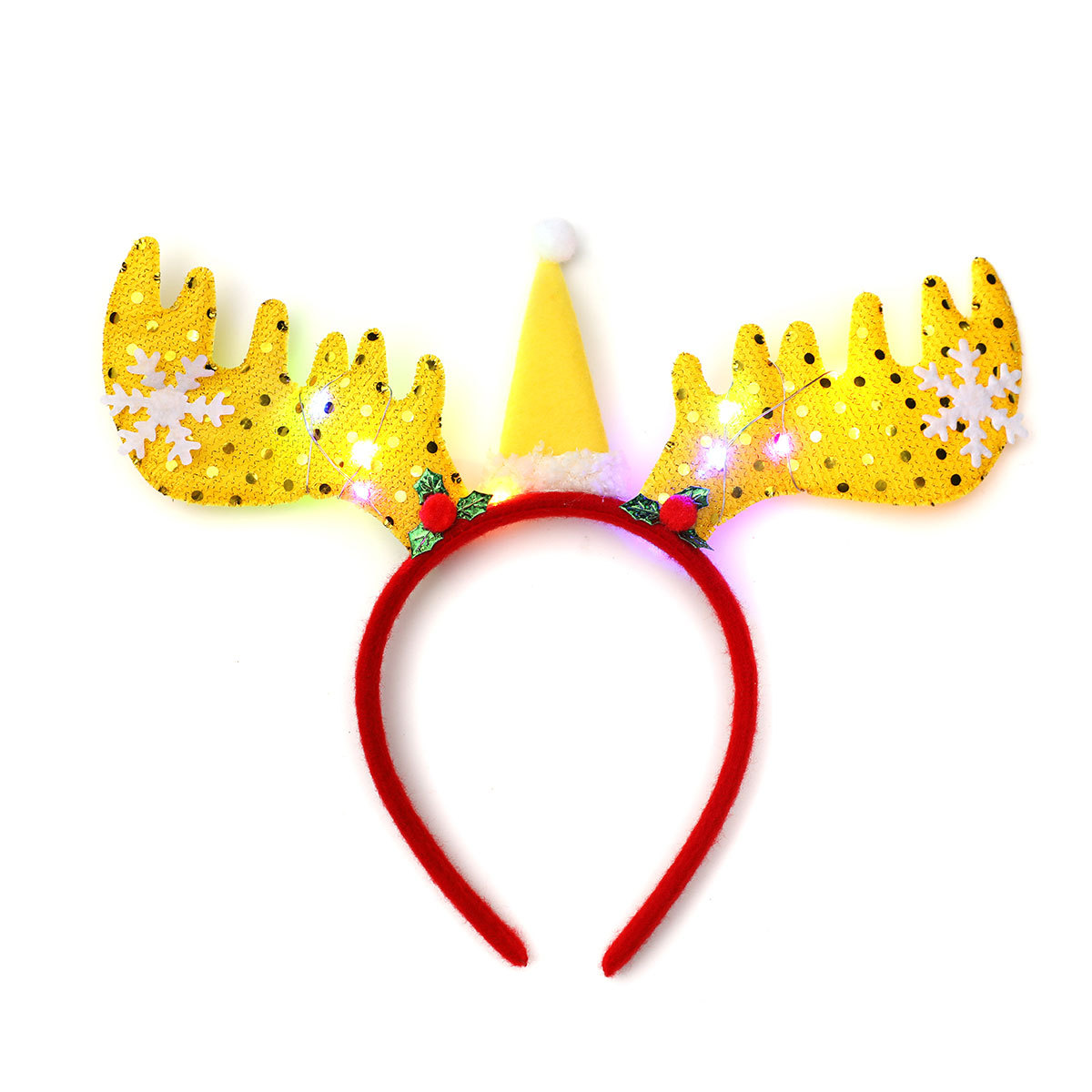 Style 13 [ Glowing gold hat antlers ] 22 * 28cm