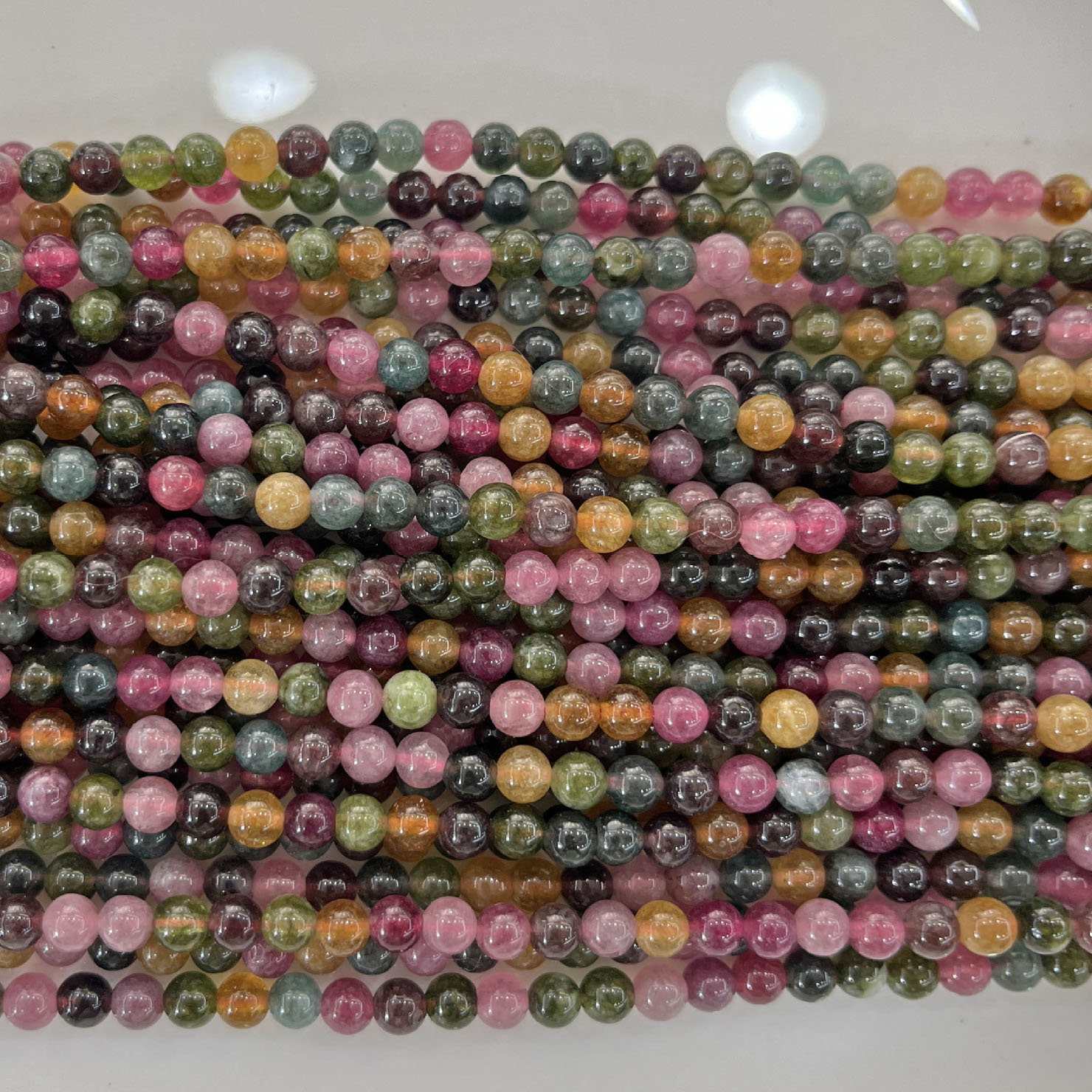 4:4mm round beads