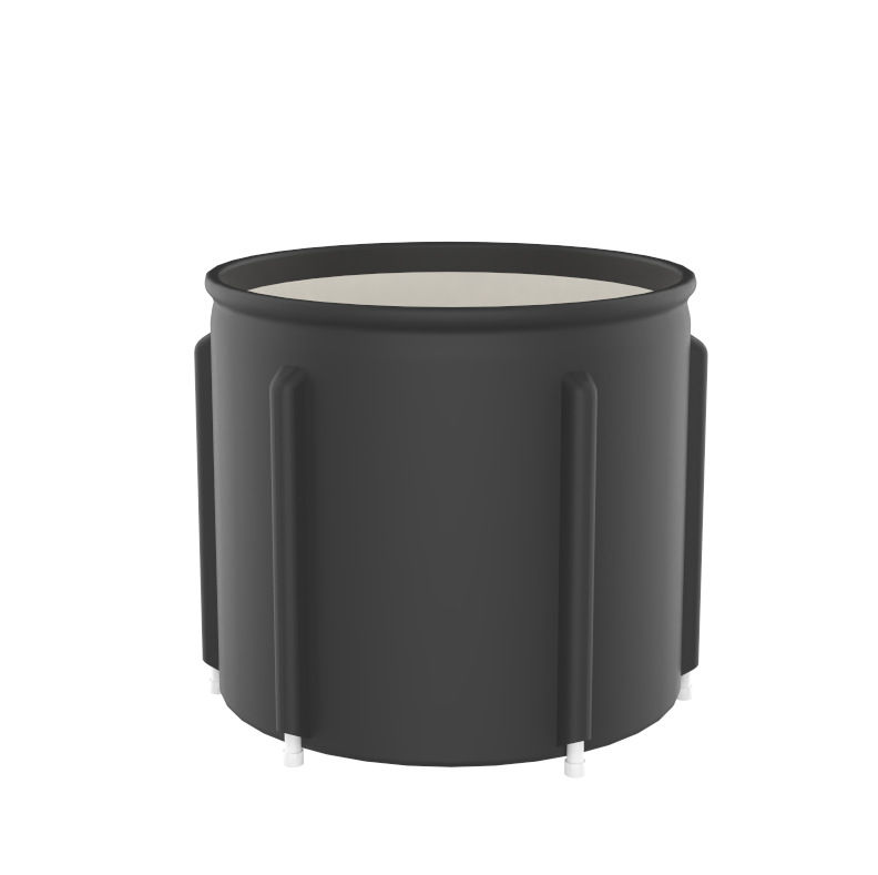 Black-round ordinary ice bucket (non-inflated)