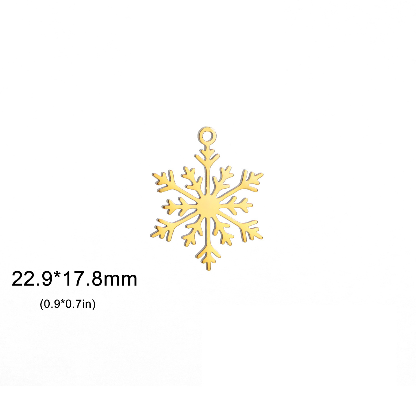 12:Gold - Snowflake 2