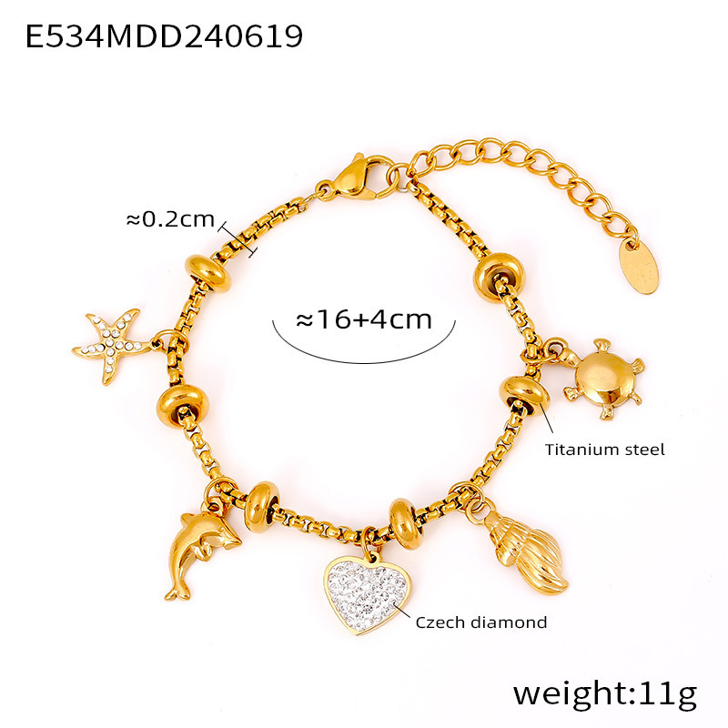 E534- Gold bracelet