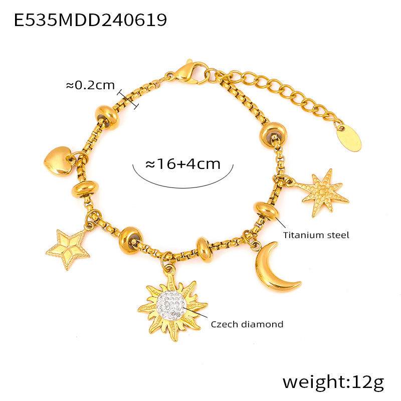 E535- Gold bracelet