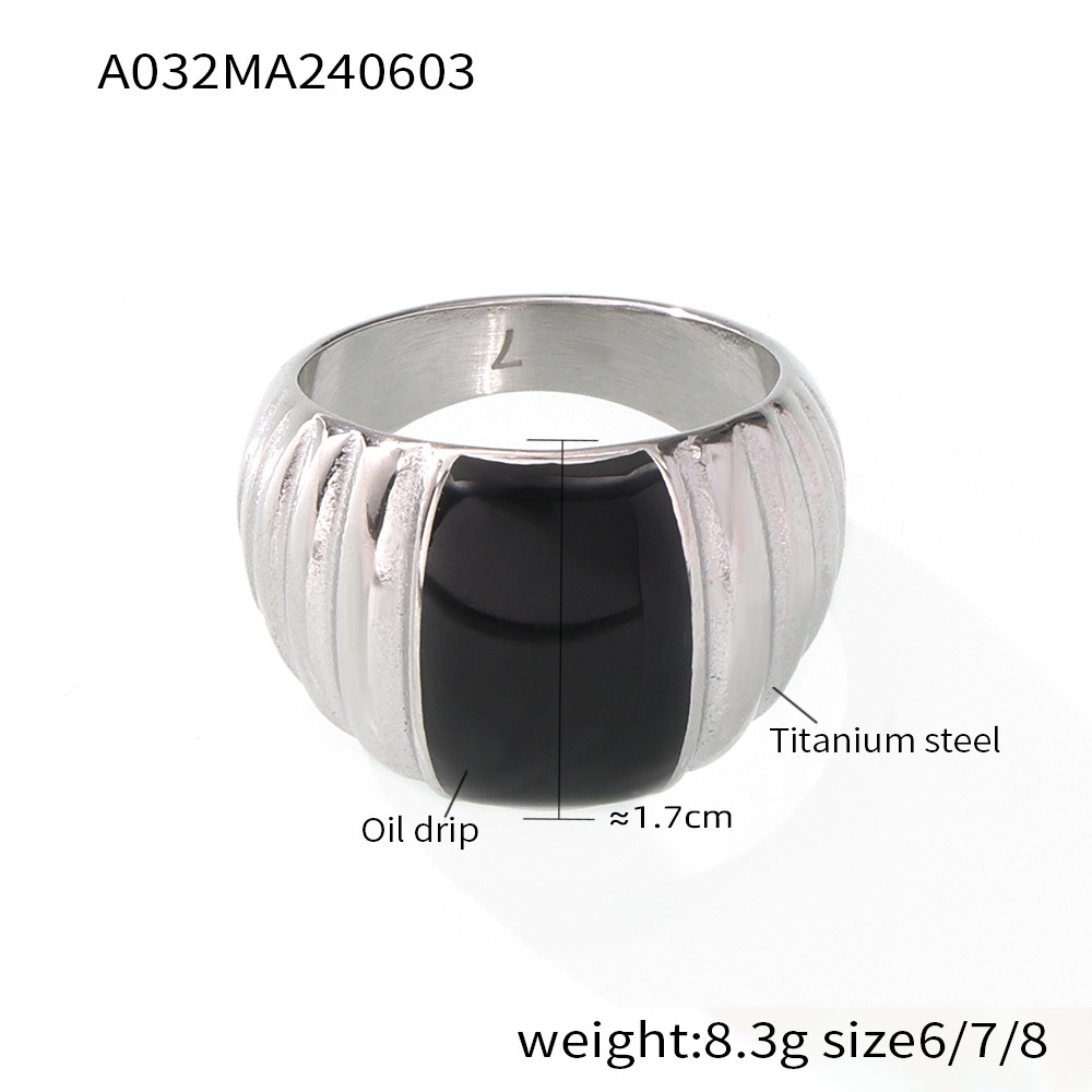 steel color US Size #6