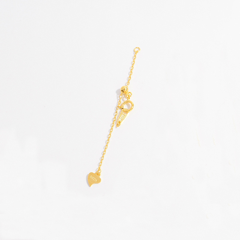 1:A: gold heart-shaped tail 60mm