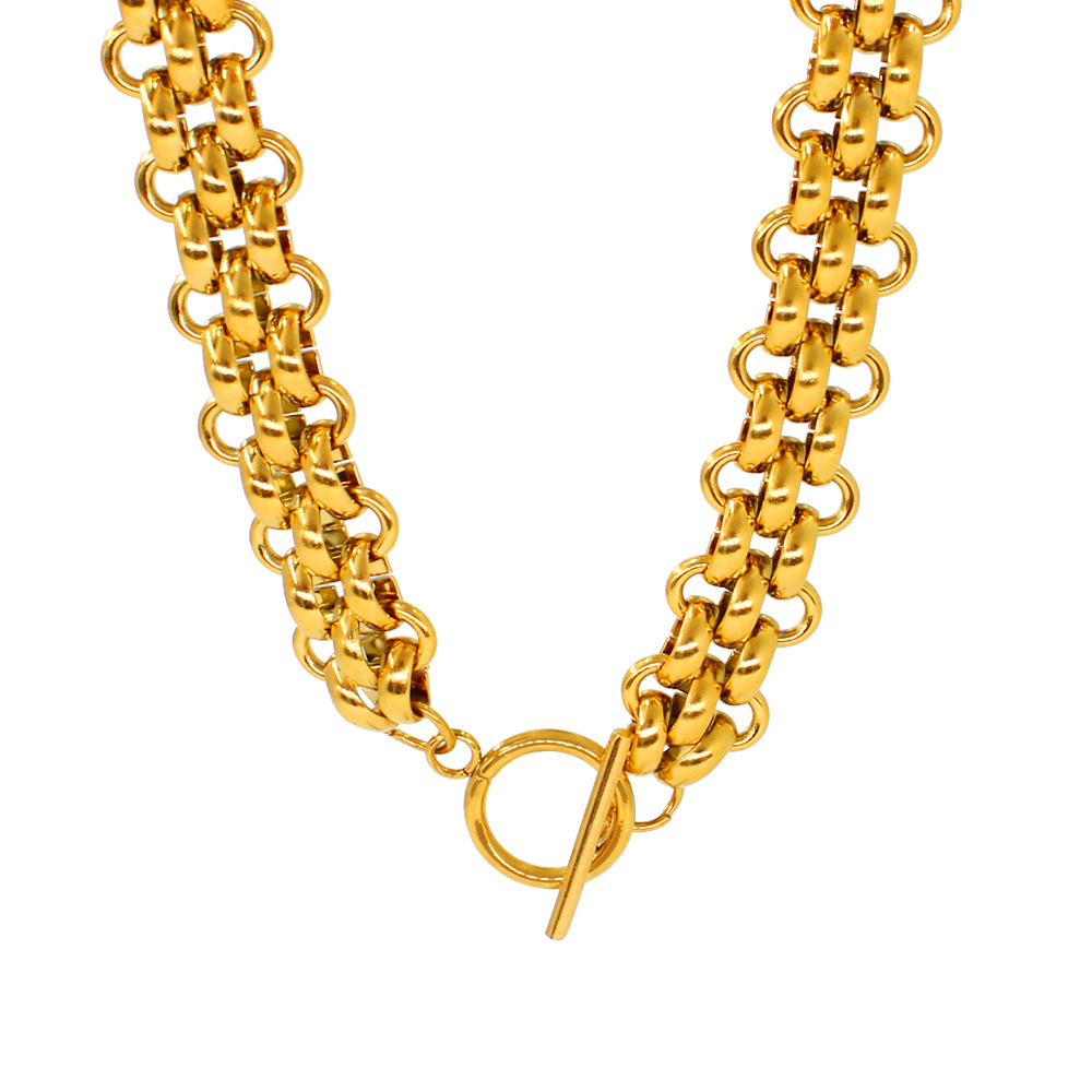 Gold necklace 40cm