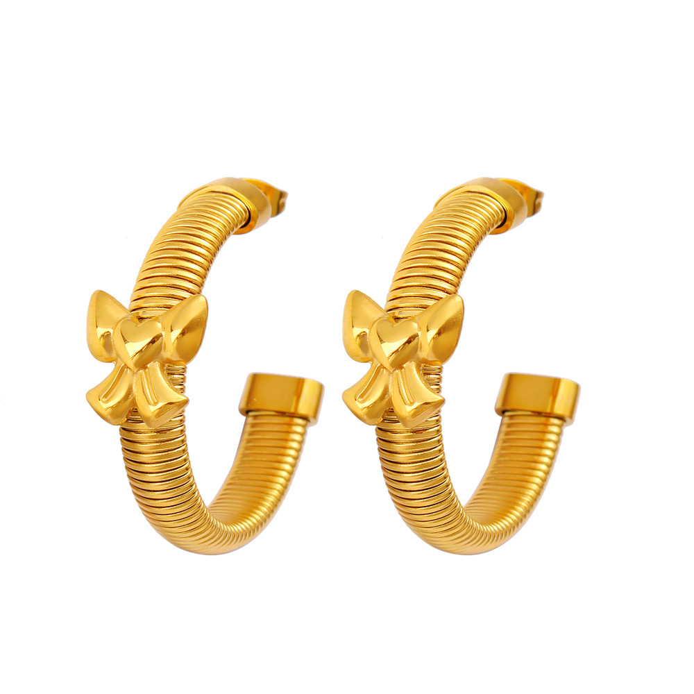 5:CK4778MM gold earrings