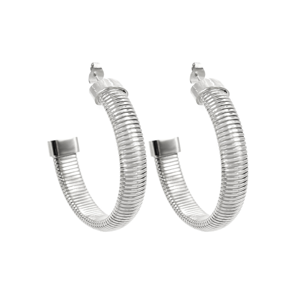 YS848 steel earrings