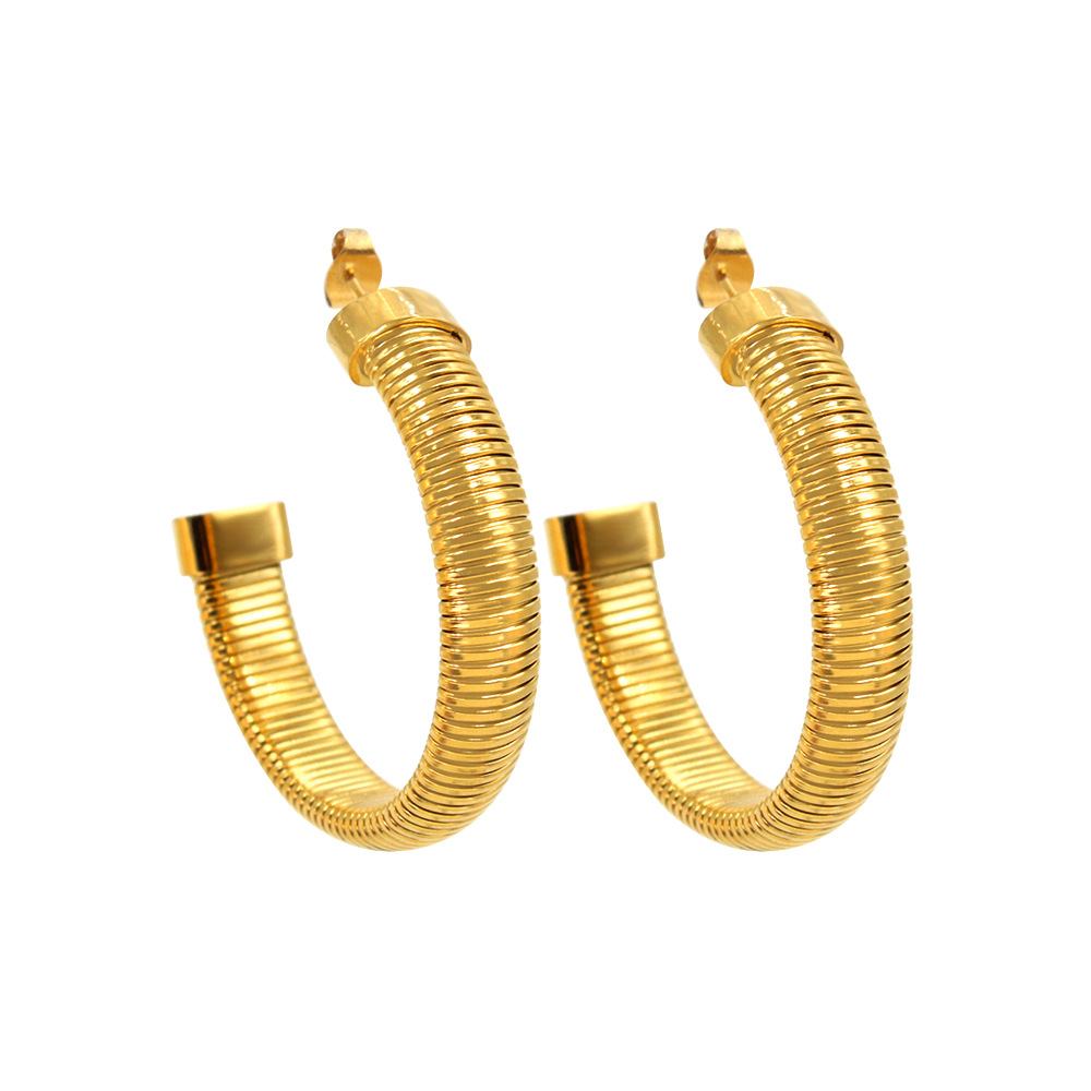YS848 Gold earrings