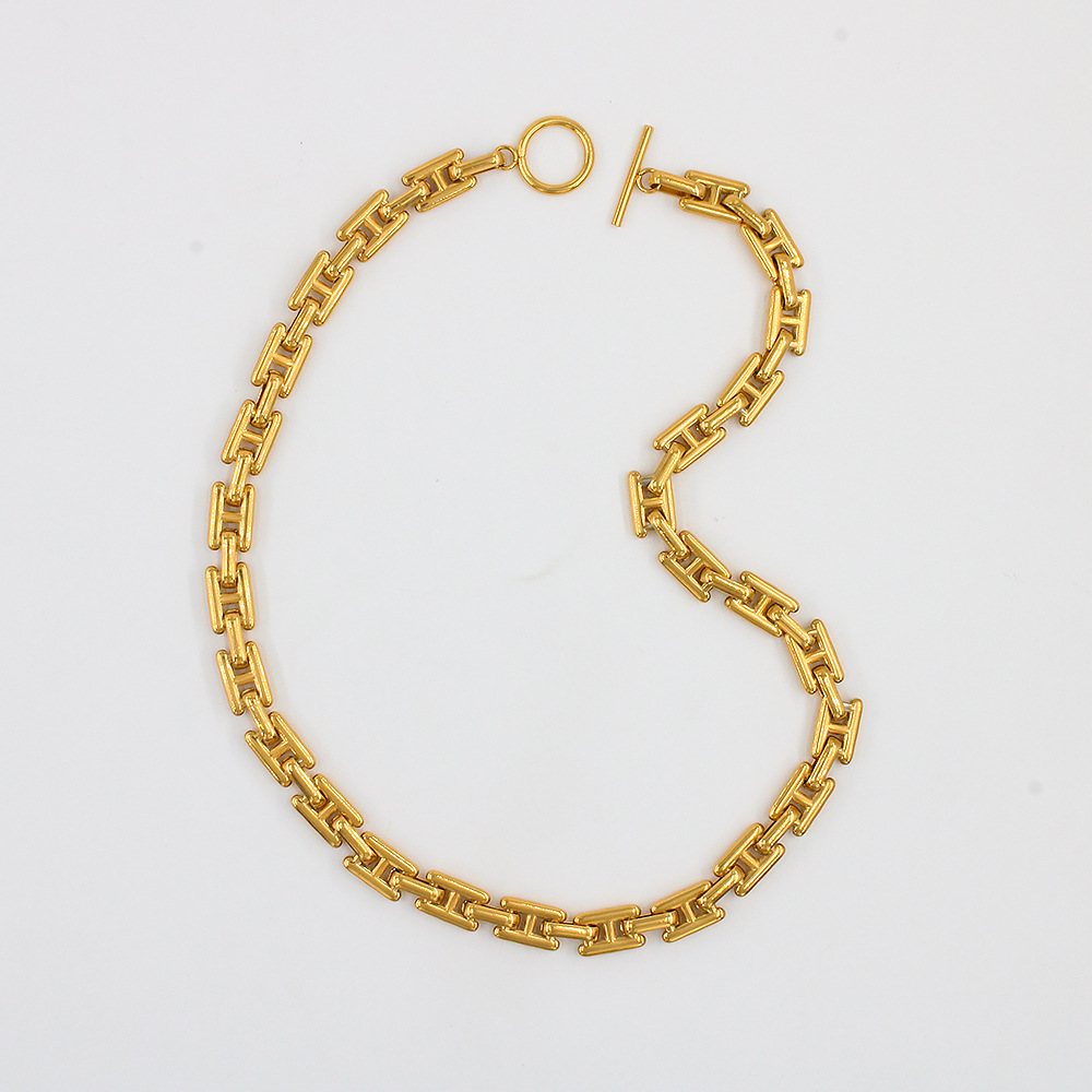 Gold necklace 45cm