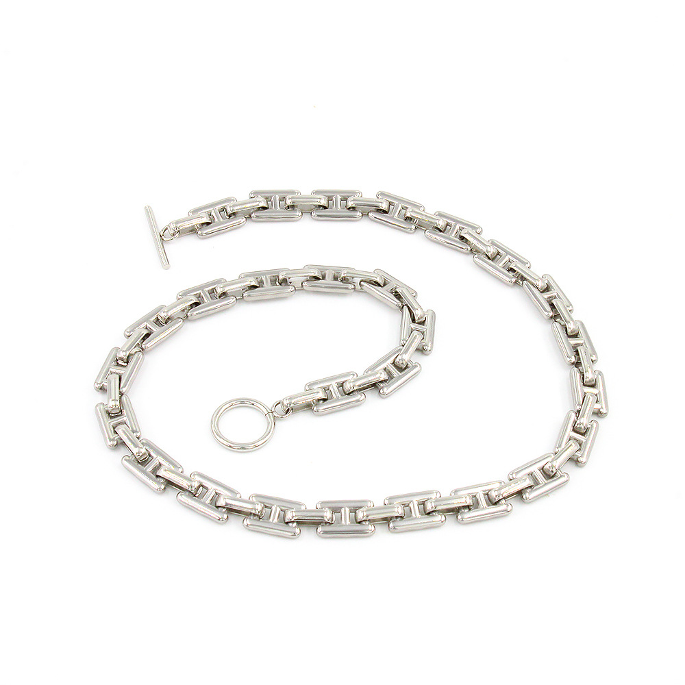 4:Steel necklace 45cm