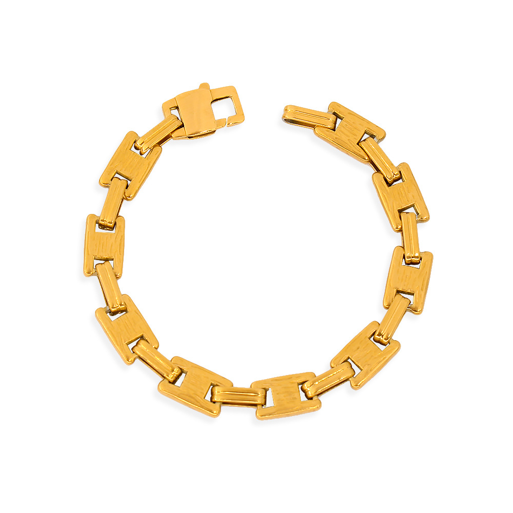 Gold bracelet 19cm