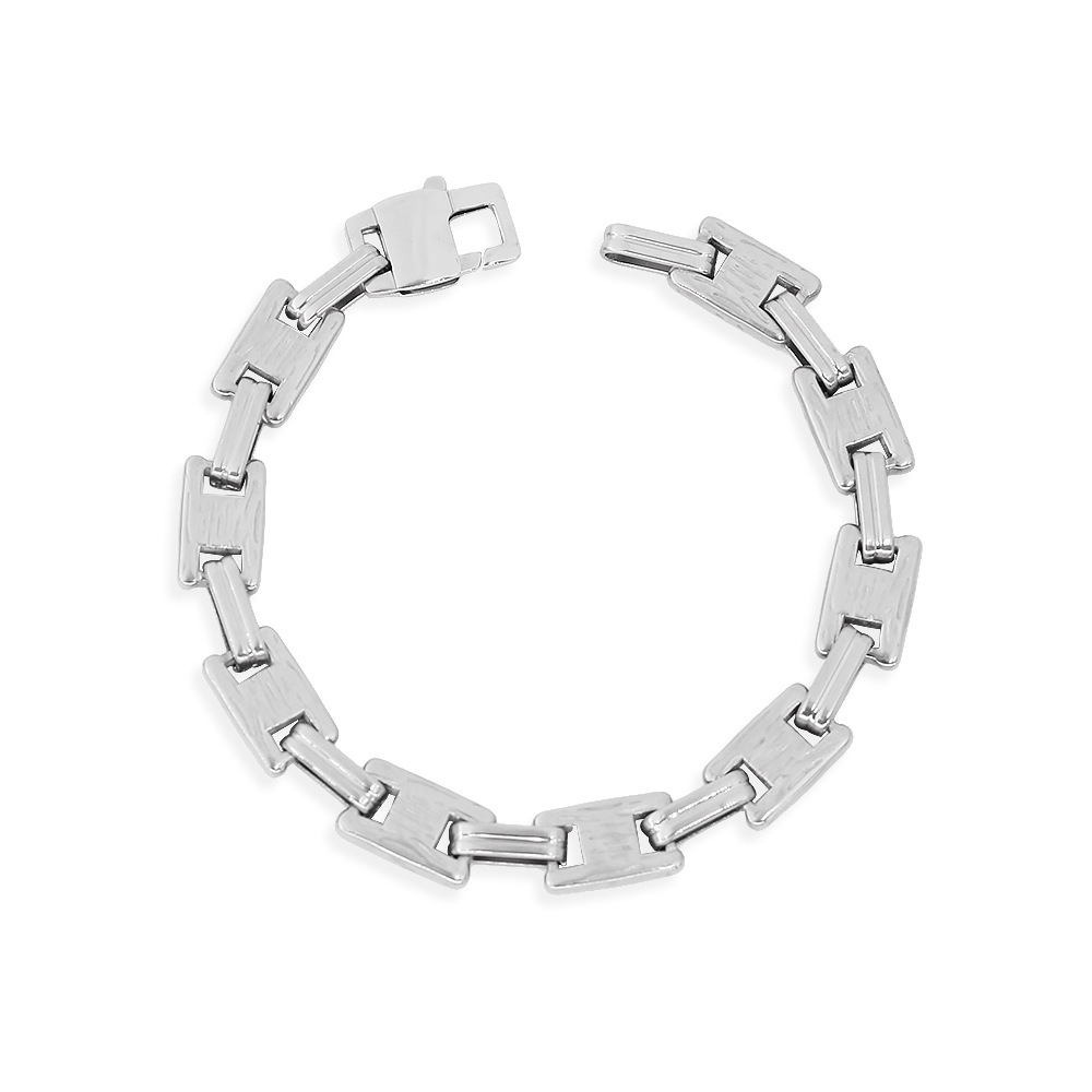 Steel bracelet 19cm