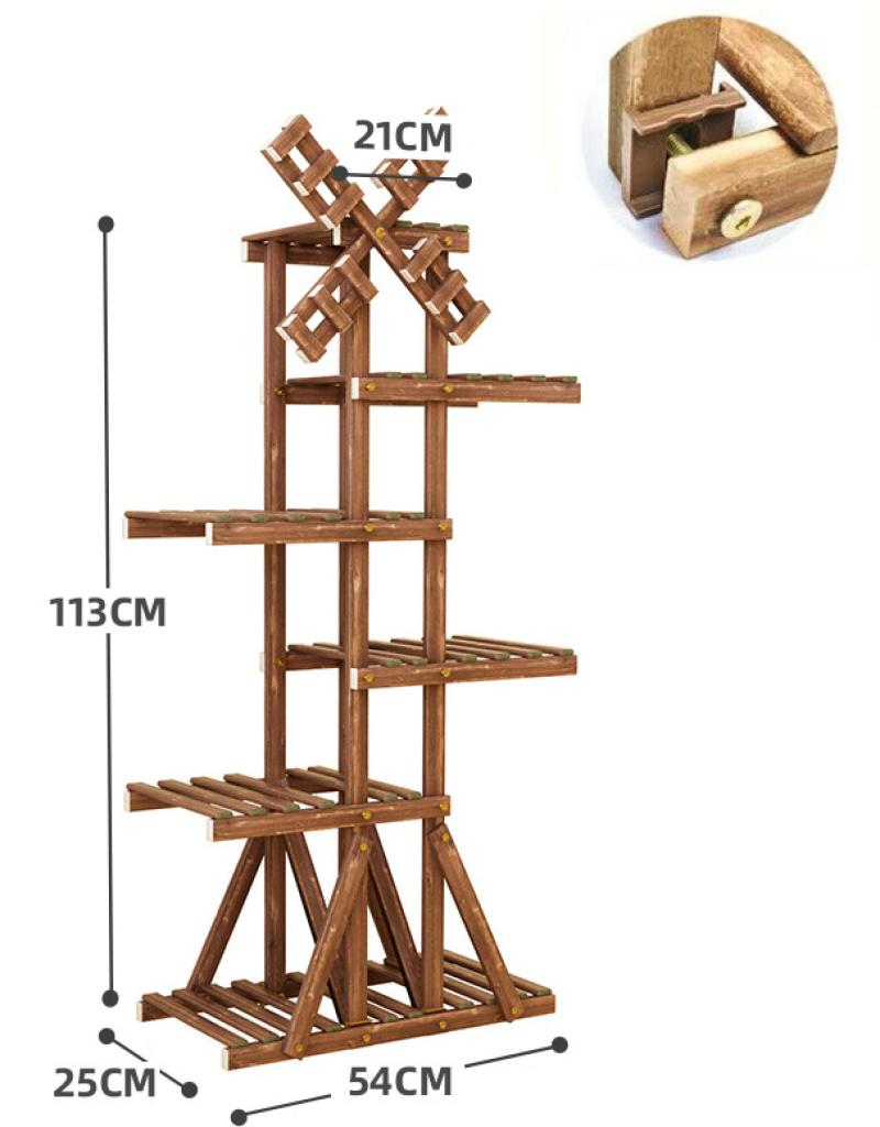 E type   Buckle   reinforced support   windmill (send diagonal brace)