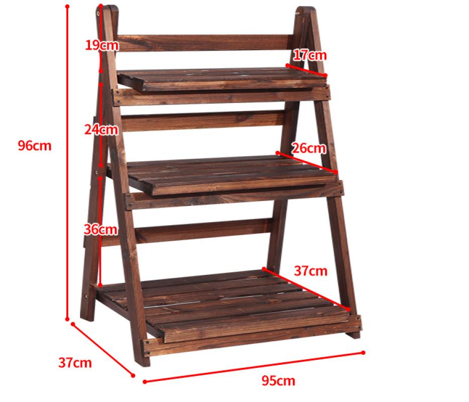 Three layers 95cm long (collapsible)