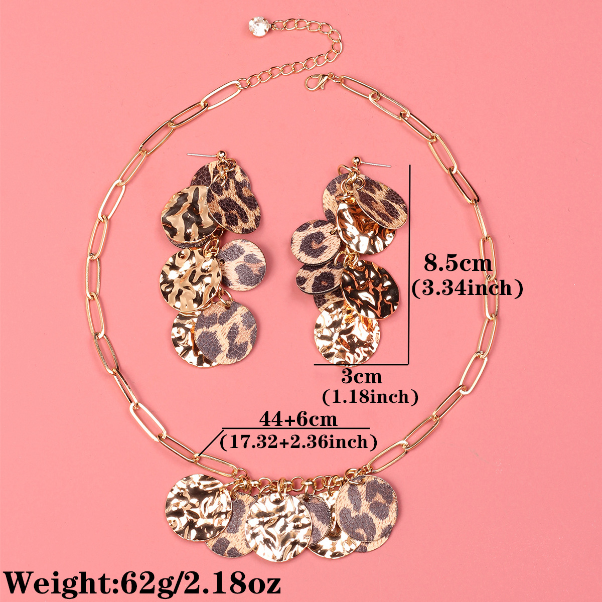 1:Necklace   earrings set