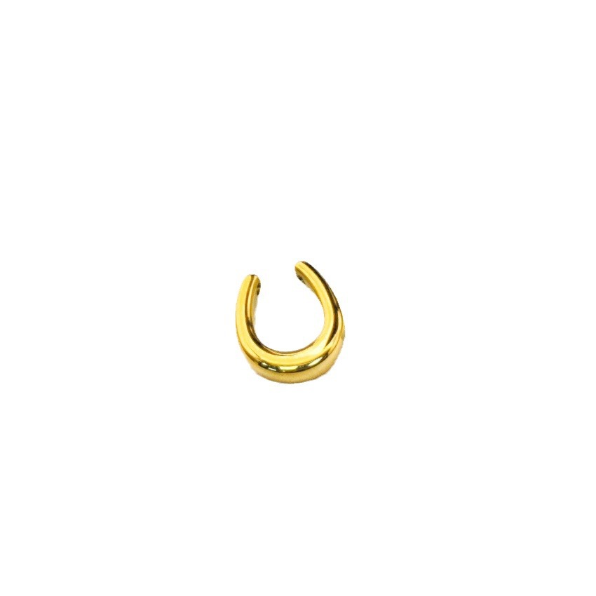 U bracket Needle free gold -16x14mm