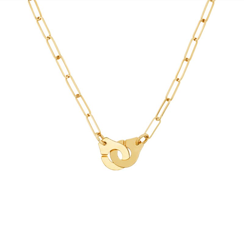 Gold necklace 45cm