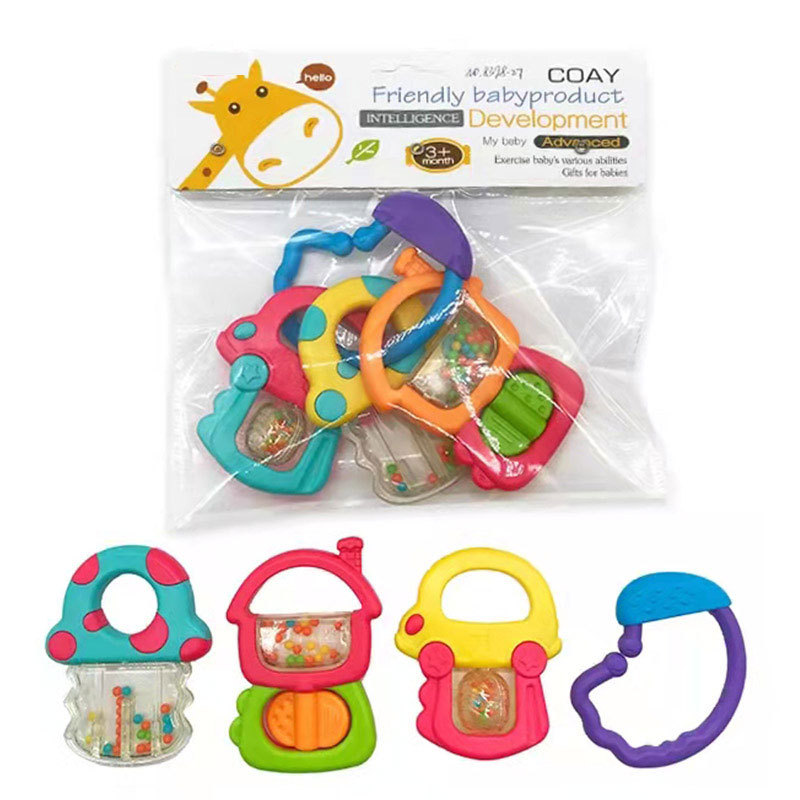 Key rattle PVC bag