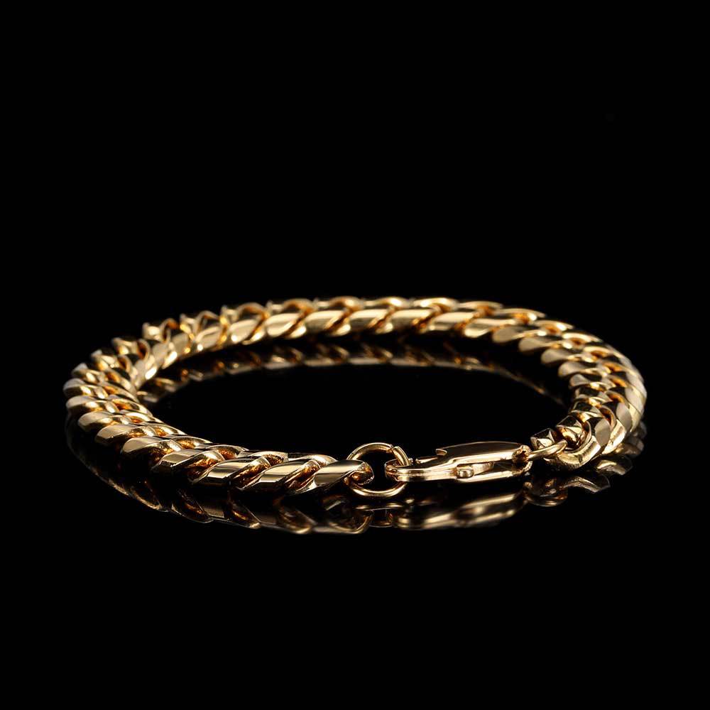 Gold ( width 4mm ) 7 inches ( 18 cm in length )