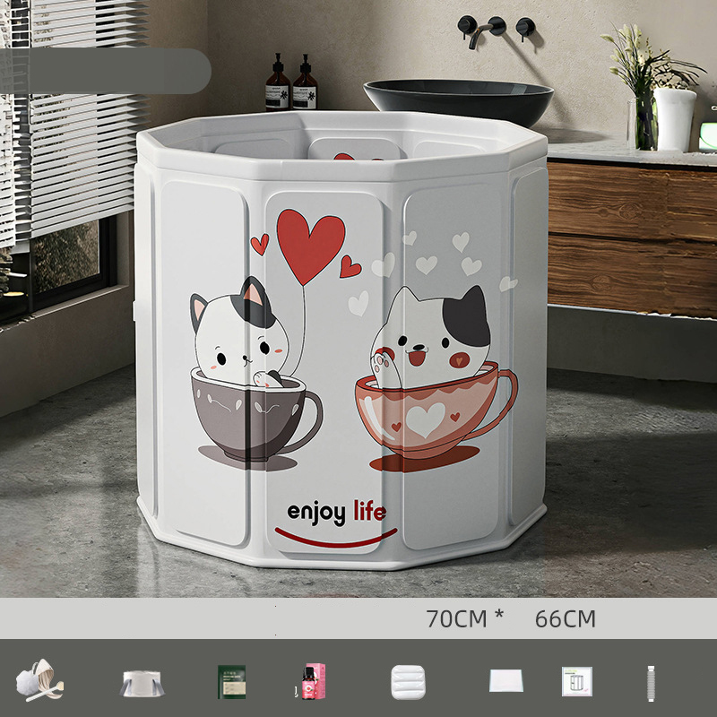 70*66cm Sweetheart Cat bath tub All-Star ecology