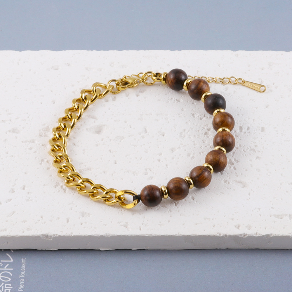 8:Red rosewood beads - Bracelet