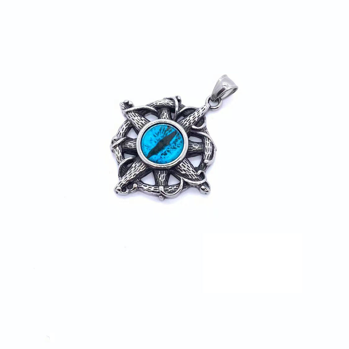 Blue eye single pendant ( without chain )